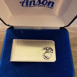 Anson Money Clip with Marine Logo